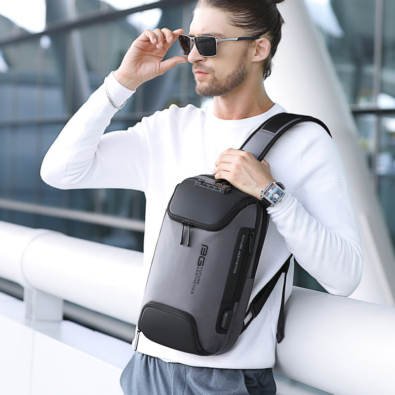 Men's Durable Classic Korean Style Lightweight Men's Chest Bags