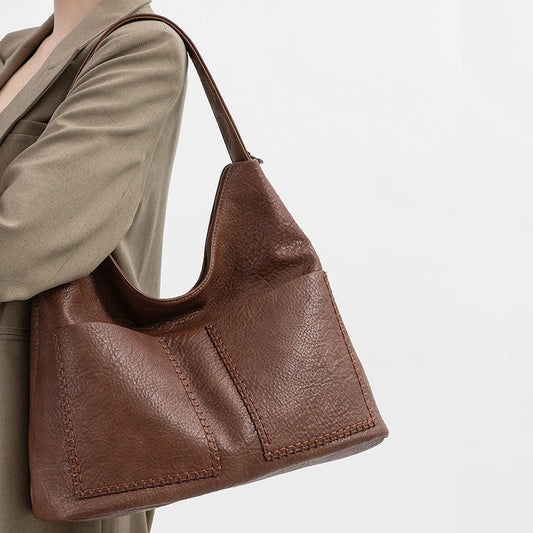 Women's Fashion Simple Large Capacity Idle Style Tote Bags