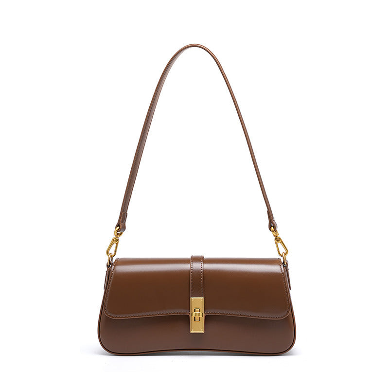 Women's Niche Baguette Cow Leather High-grade Fashion Crossbody Bags