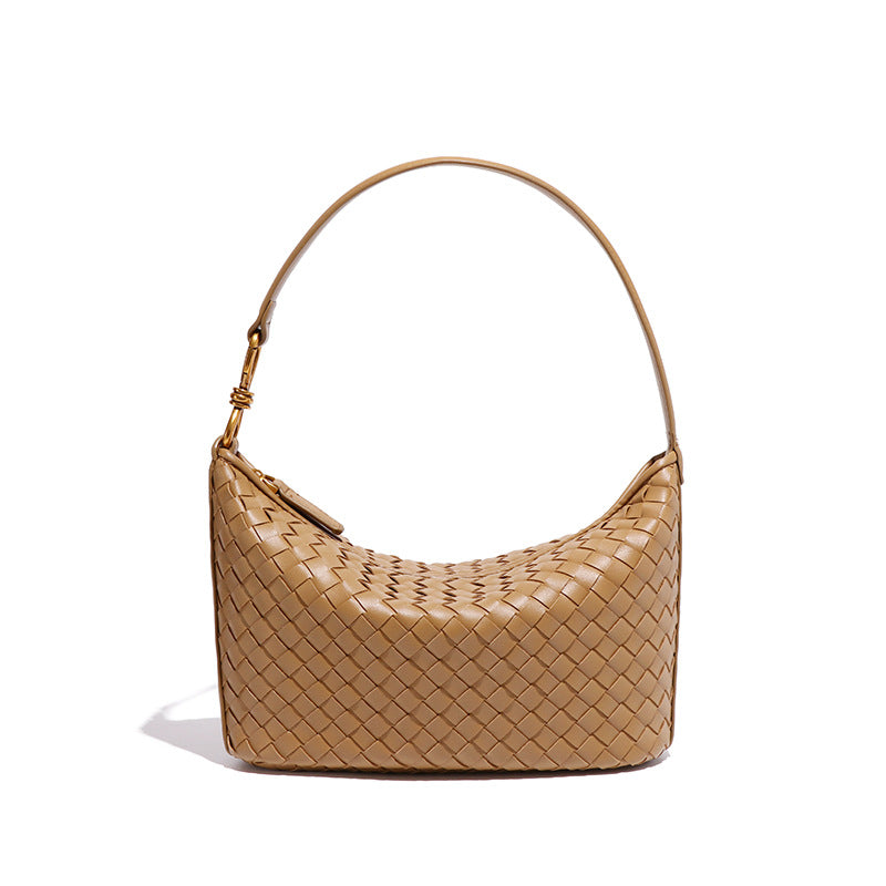 Women's Niche Hand-woven Fashion Simple Lunch Box Handbags