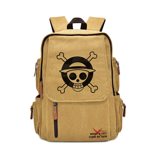 Fire Shadow Totoro One Piece Large Backpacks