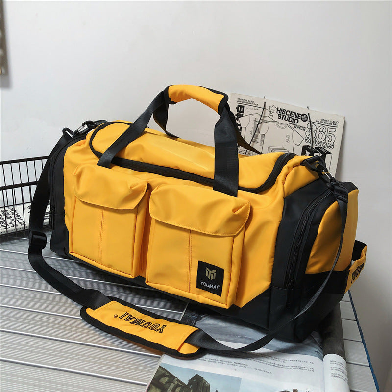 Men's Wet Separation Fitness Training Short Trip Men's Shoulder Bags