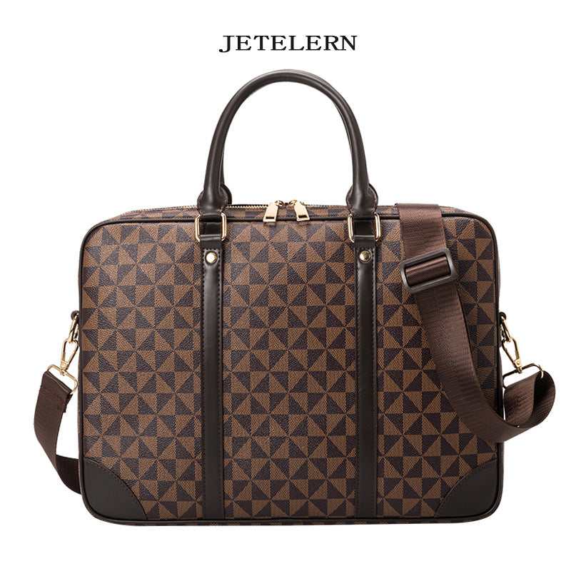 Durable Unisex Computer Spring Fashion Geometric Handbags