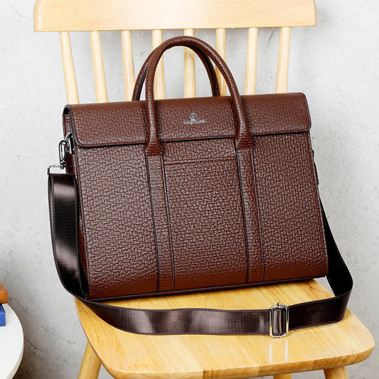 Men's Cool Kangaroo Hand Business Horizontal Computer Men's Handbags