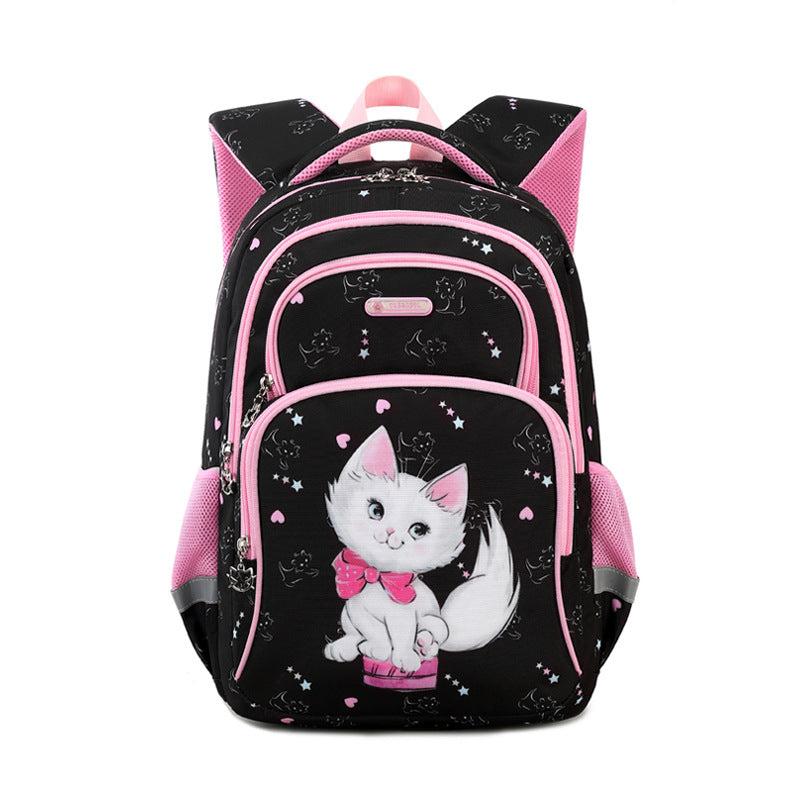 Children's Primary Boys Grade Waterproof Burden Reduction Spine Protection Elementary School Students' Schoolbags