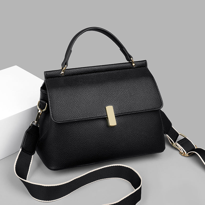 Women's Fashionable Elegant Light Luxury Commuter Wide Crossbody Bags
