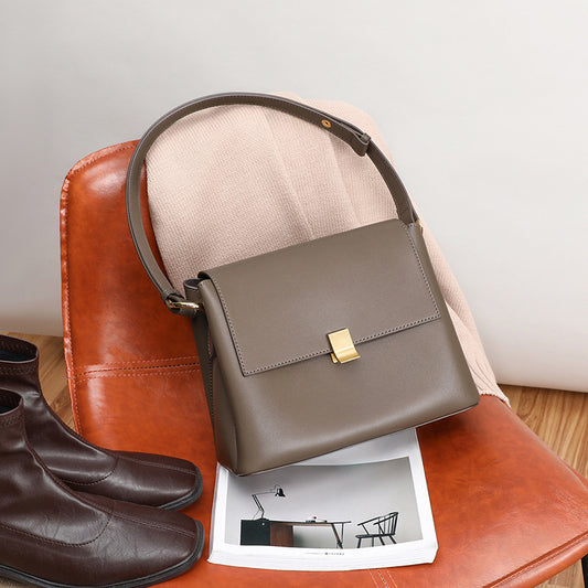 Women's Sense One Genuine Leather Large Capacity Shoulder Bags