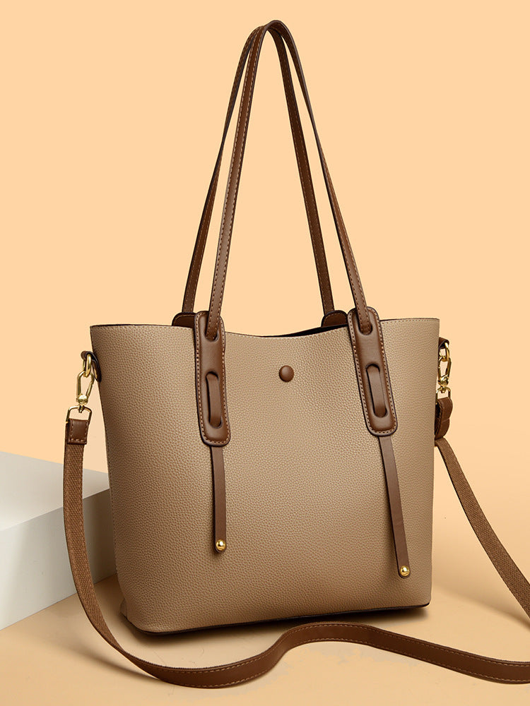 Women's Fashion Refined Simple Large Capacity Commuter Shoulder Bags