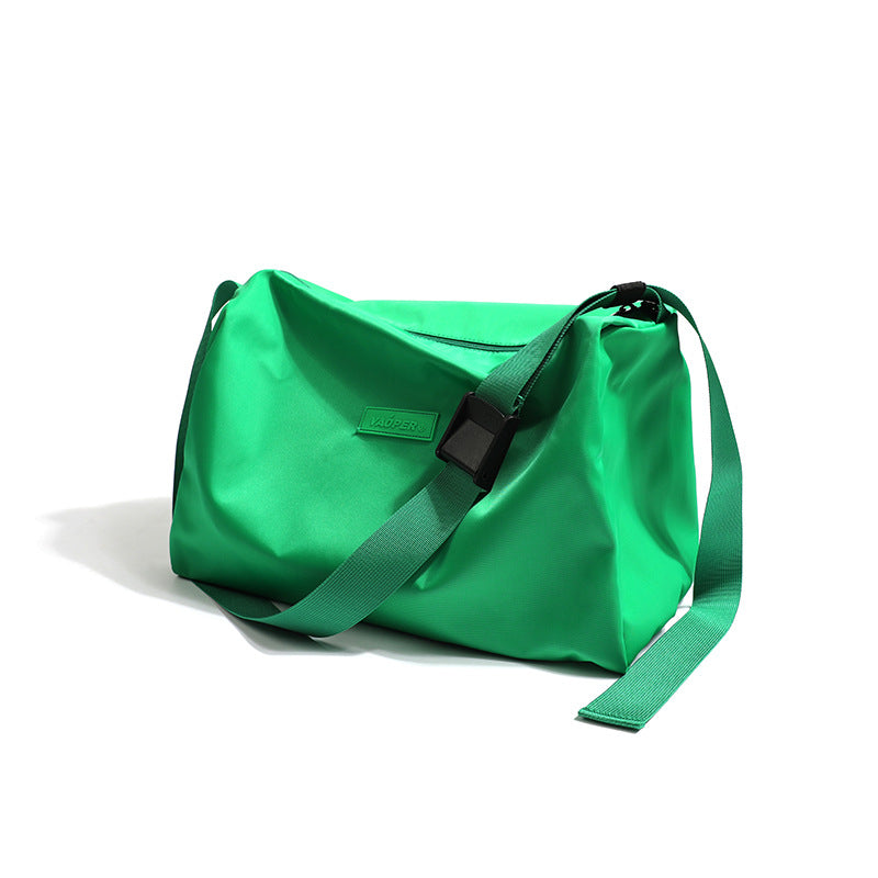 Women's & Men's & Hello Green Large Capacity Leisure Men's Messenger Bags