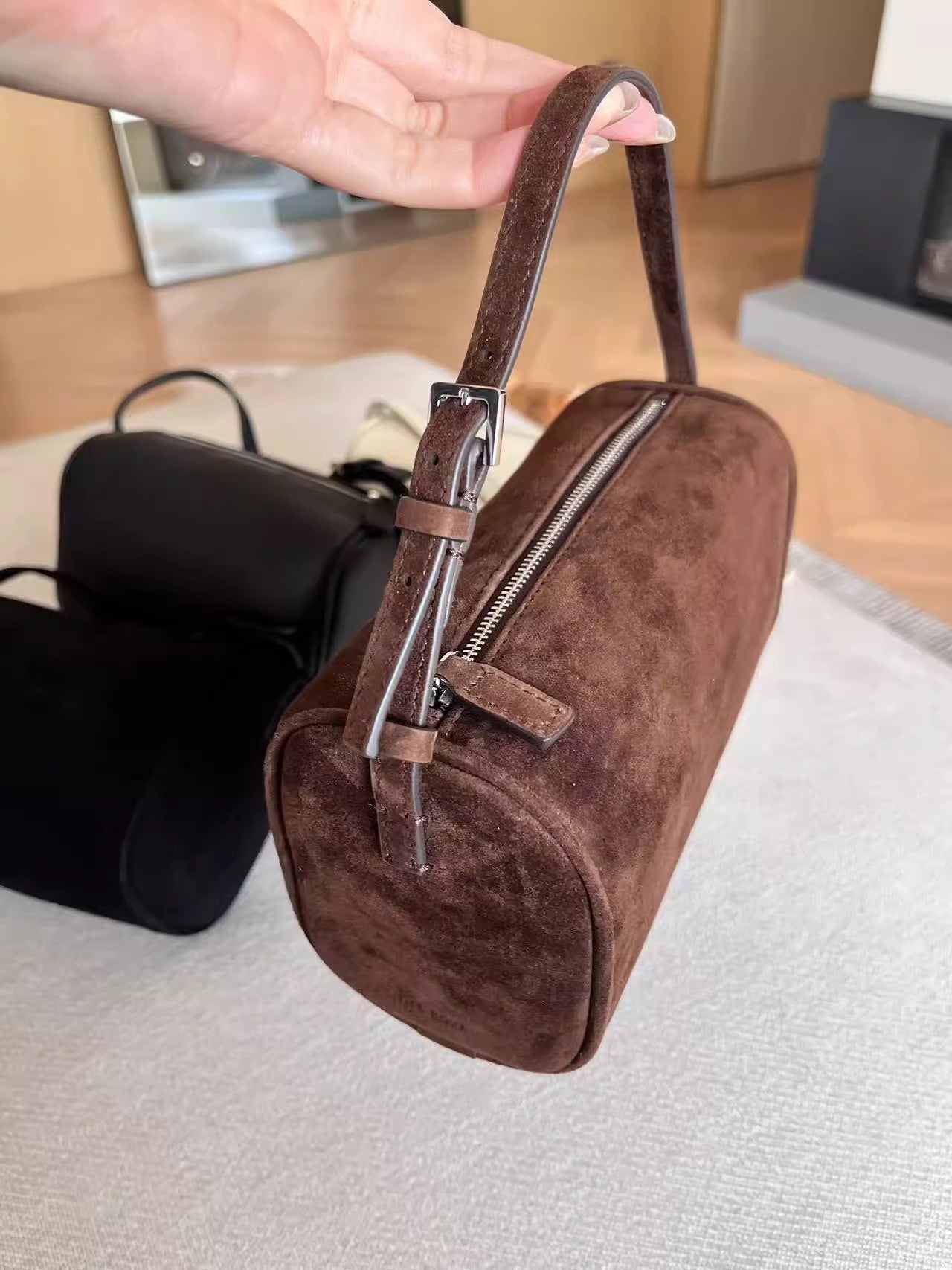 Pencil Female Kendall Underarm Cowhide Hand Fashion Bags