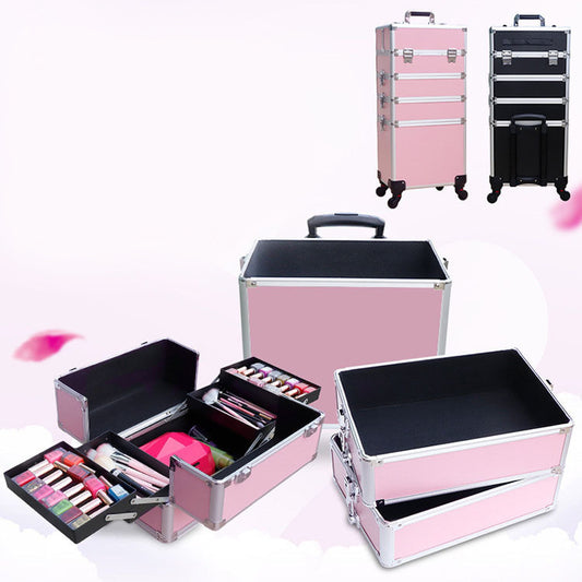 Aluminum Alloy Professional Makeup Fixing Artist Cosmetic Cases