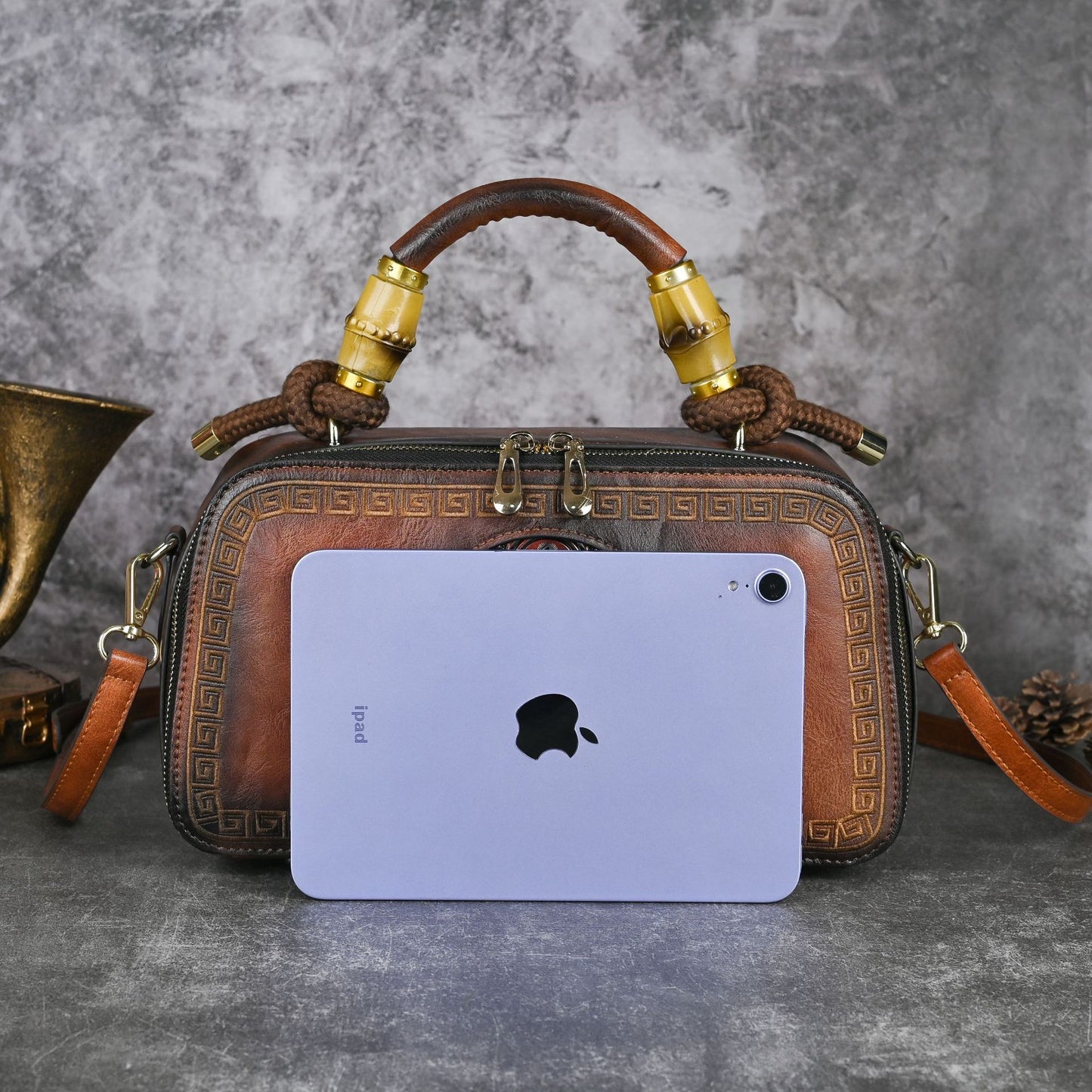 Women's Trendy Retro Chinese Style Hand-rub Color Bags
