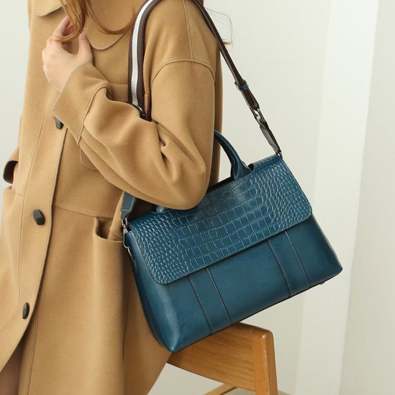 Women's Genuine Leather High-grade Fashion Mother Crossbody Bags