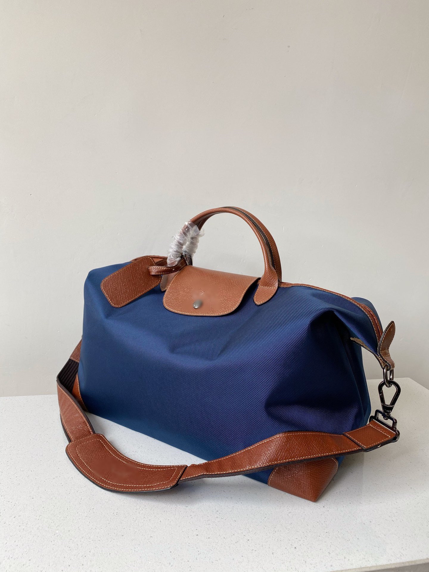 Women's French High Quality Underarm Nylon Large Handbags