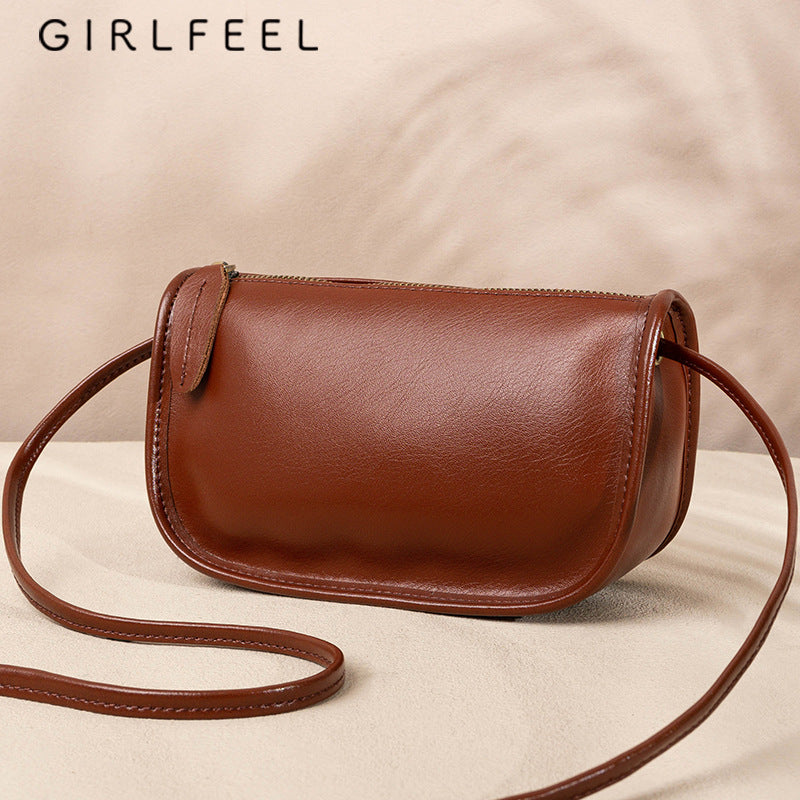 Women's Fashionable Genuine Leather Retro Envelope Bags