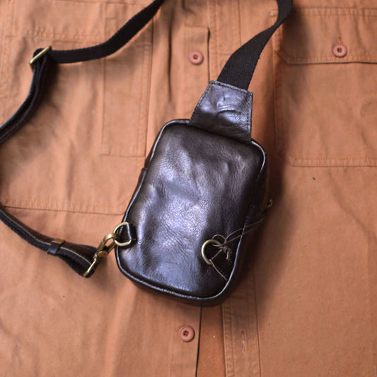 Men's Retro Mobile Commuter Leisure Mini Trendy Backpacks