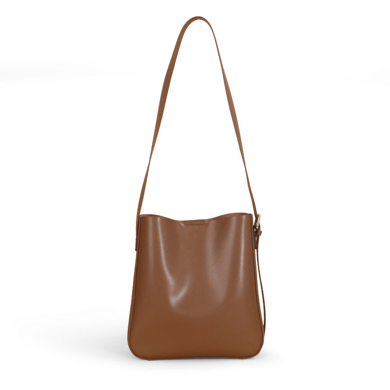 Women's Genuine Leather High-grade Exquisite Niche Underarm Bags