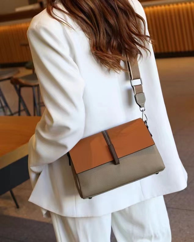 Women's Genuine Leather Stylish Good Texture Lady's Crossbody Bags