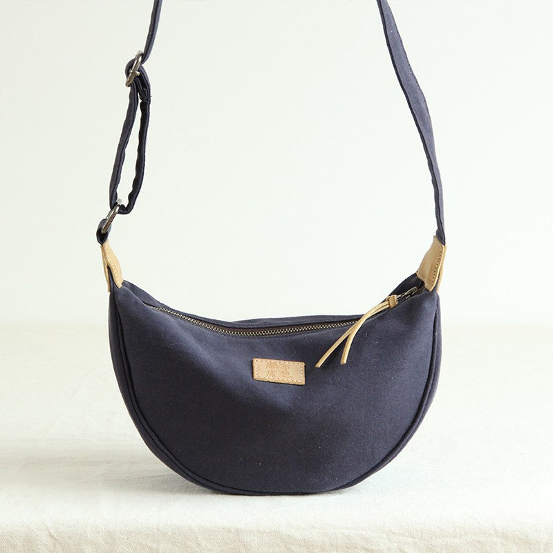 Women's Cloth Dumpling Canvas Fashion Simple Shoulder Bags