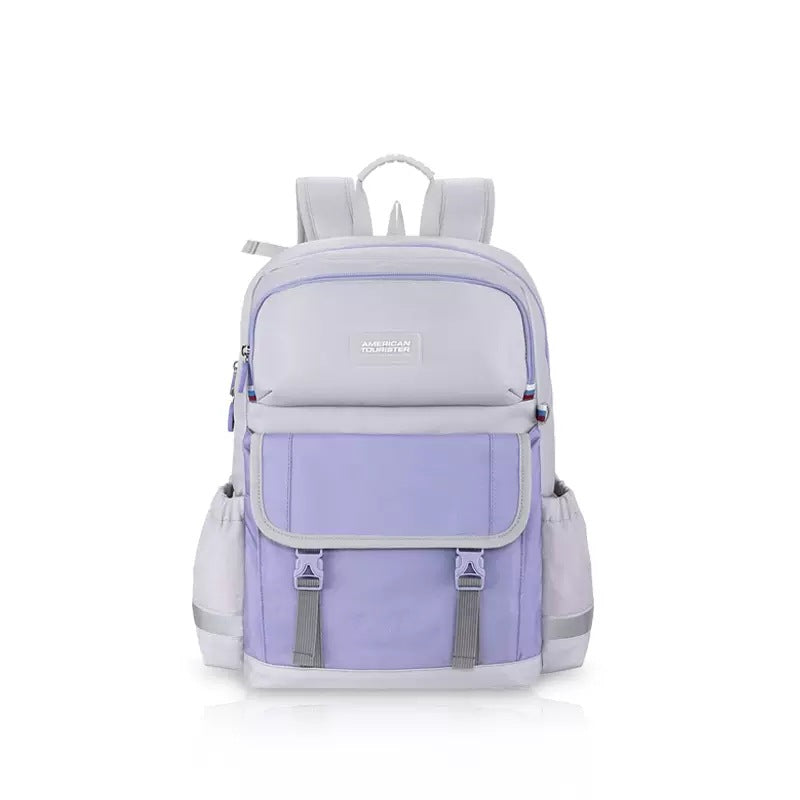 American Boys Lightweight Waterproof Burden Reduction Spine Elementary School Students' Schoolbags
