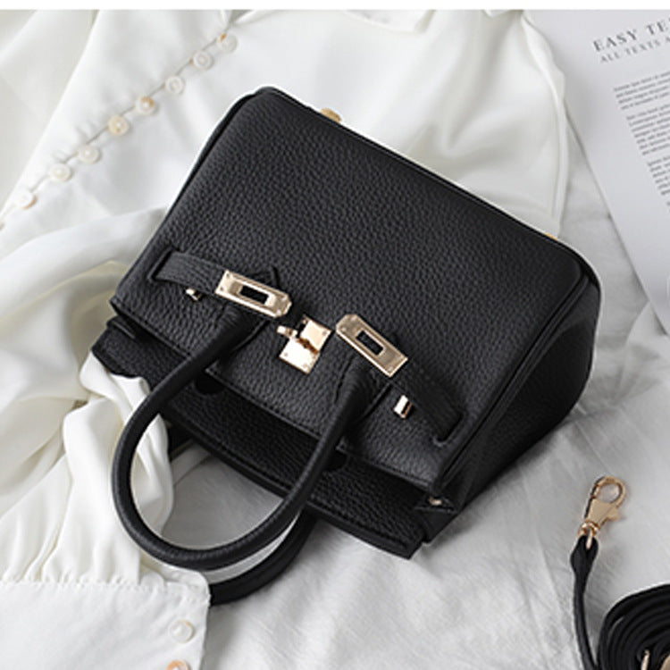 Women's Top Layer Cattlehide Leather Fashion Mini Shoulder Bags