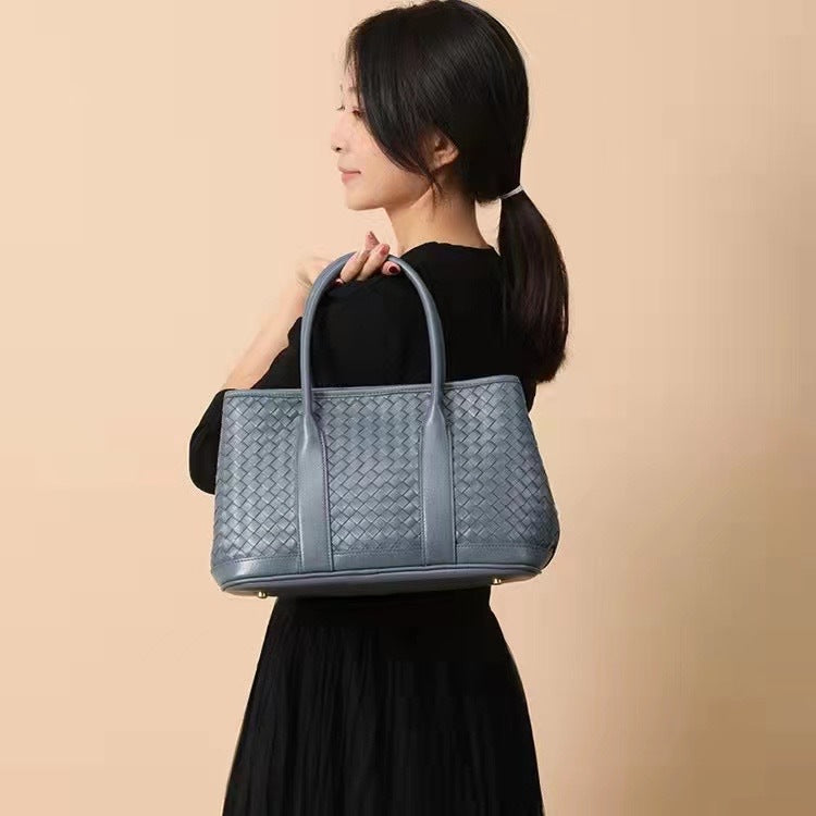 Women's Italian Imported Lambskin Genuine Leather Portable Handbags