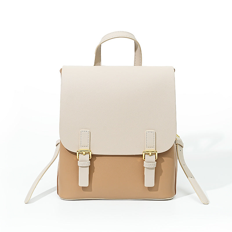 Women's Genuine Leather High-grade Large Capacity Style Backpacks