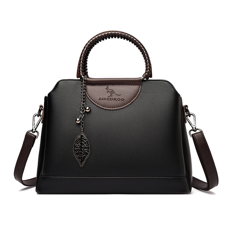 Women's Fresh Sweet Mother Trendy Contrast Color Shoulder Bags
