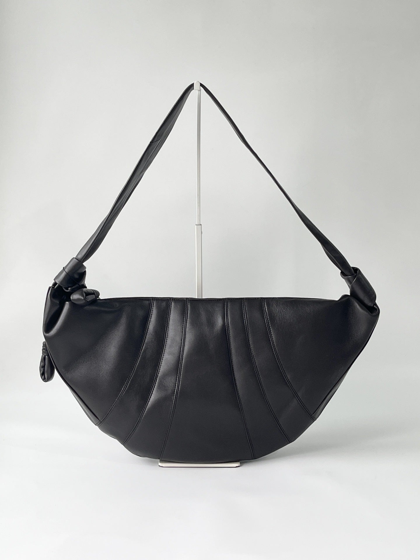 Croissant Soft Sheepskin Dumpling Genuine Leather Underarm Crossbody Bags