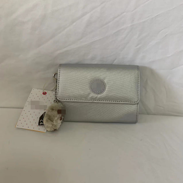 Home Monkey Nylon Multiple Slots Short Purses