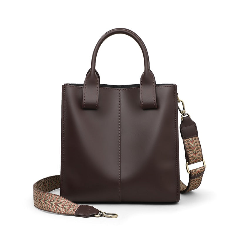 Women's Fashion High-grade Large Capacity Underarm Genuine Crossbody Bags