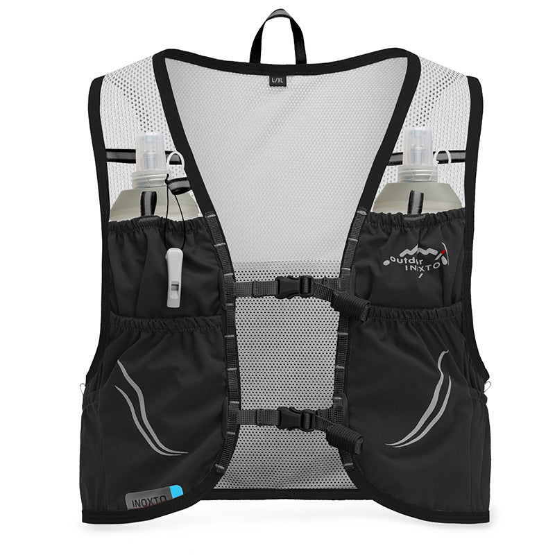 Running 2 Soft Water Bottle Lightweight Sports Backpacks