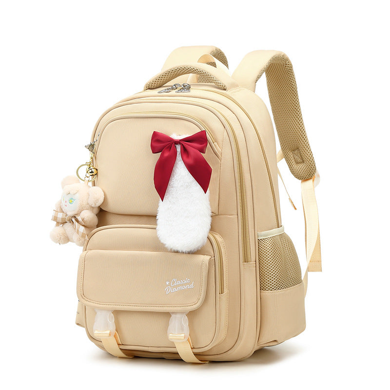 To Primary Female Burden Relief Spine Protection Ultra Light Elementary School Students' Schoolbags