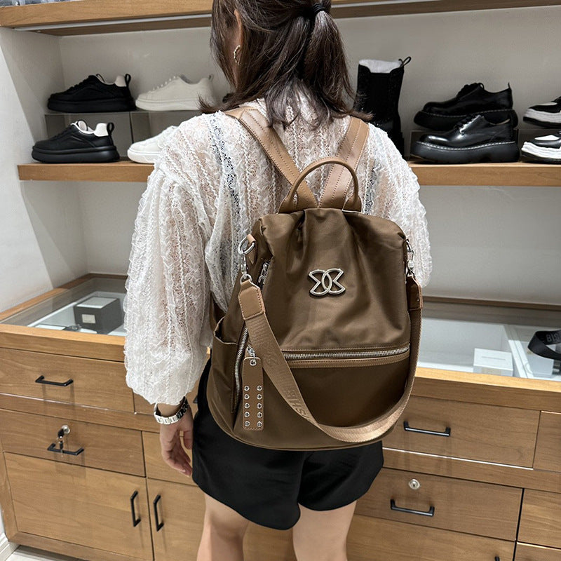 Women's Light Luxury High-grade Waterproof Oxford Nylon Backpacks