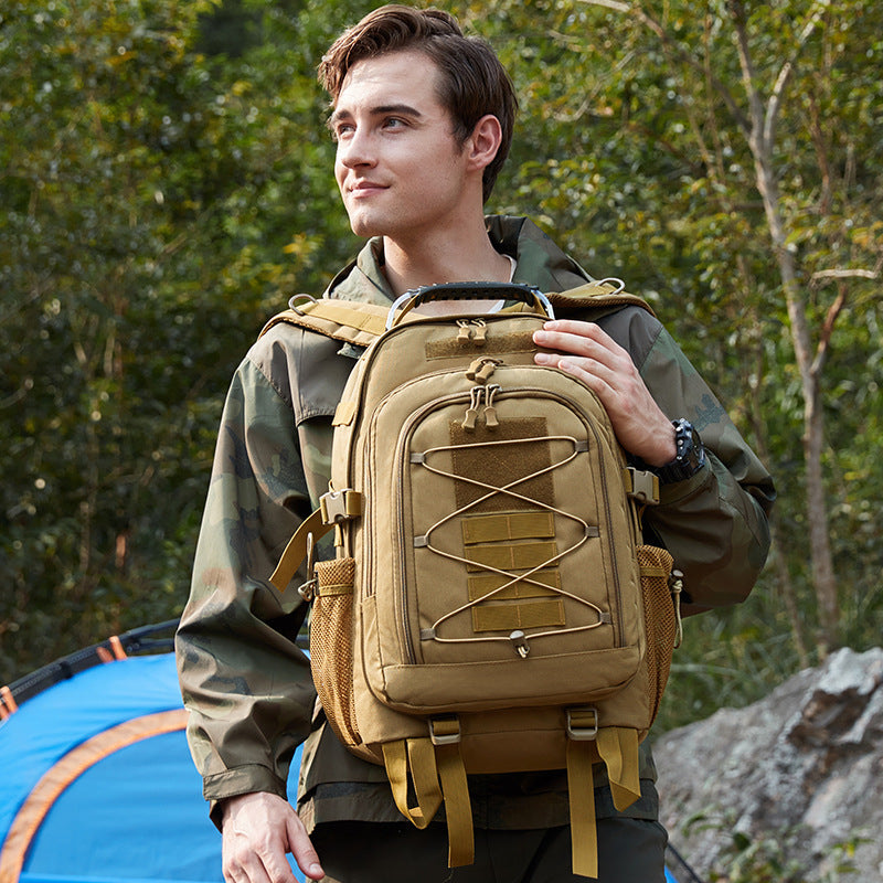 Multifunctional Camouflaged Male Waterproof Hard-wearing Hiking Sports Backpacks