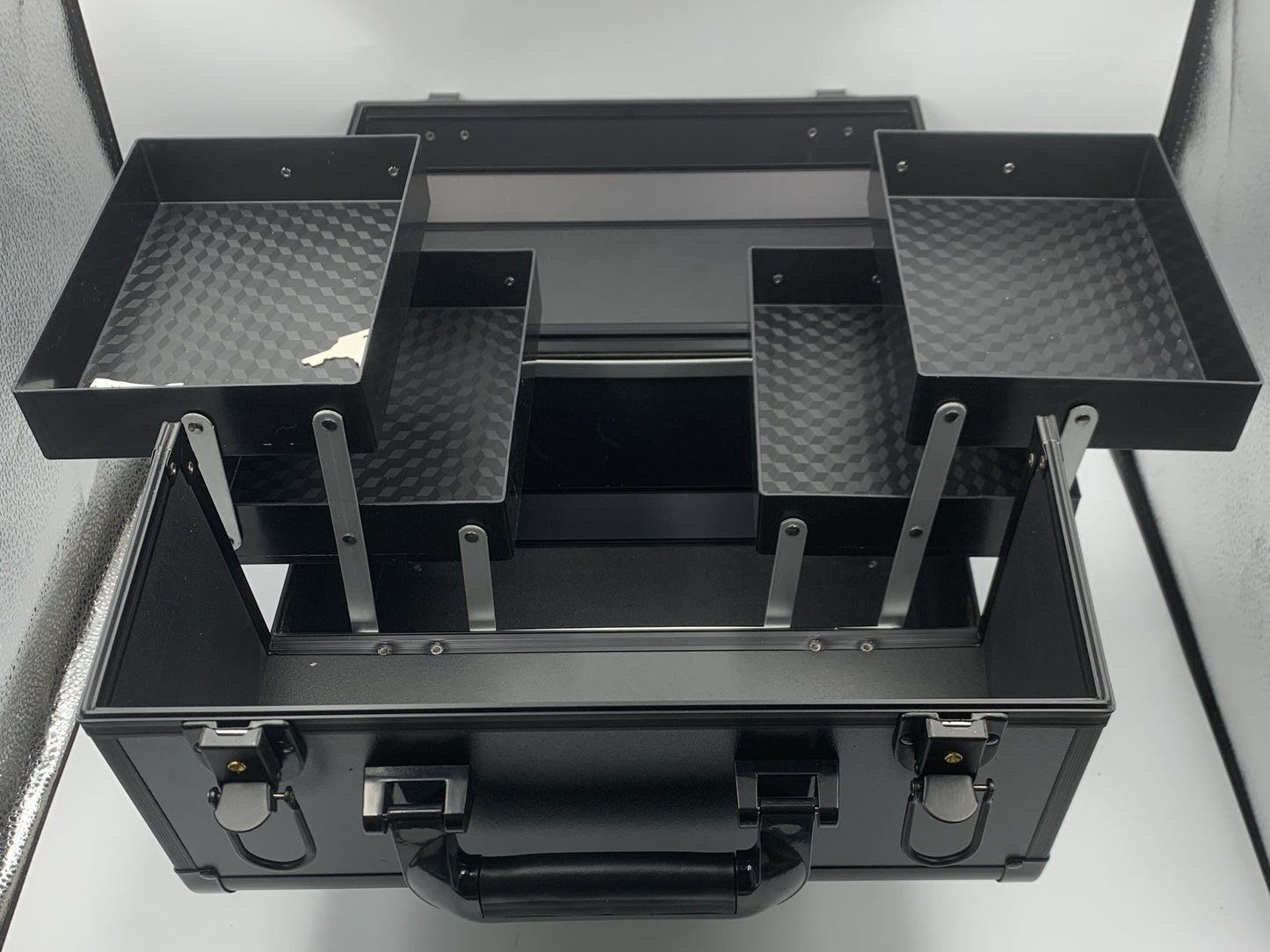 Box Portable Tattoo Manicure Toolbox Double Open Large Cosmetic Cases