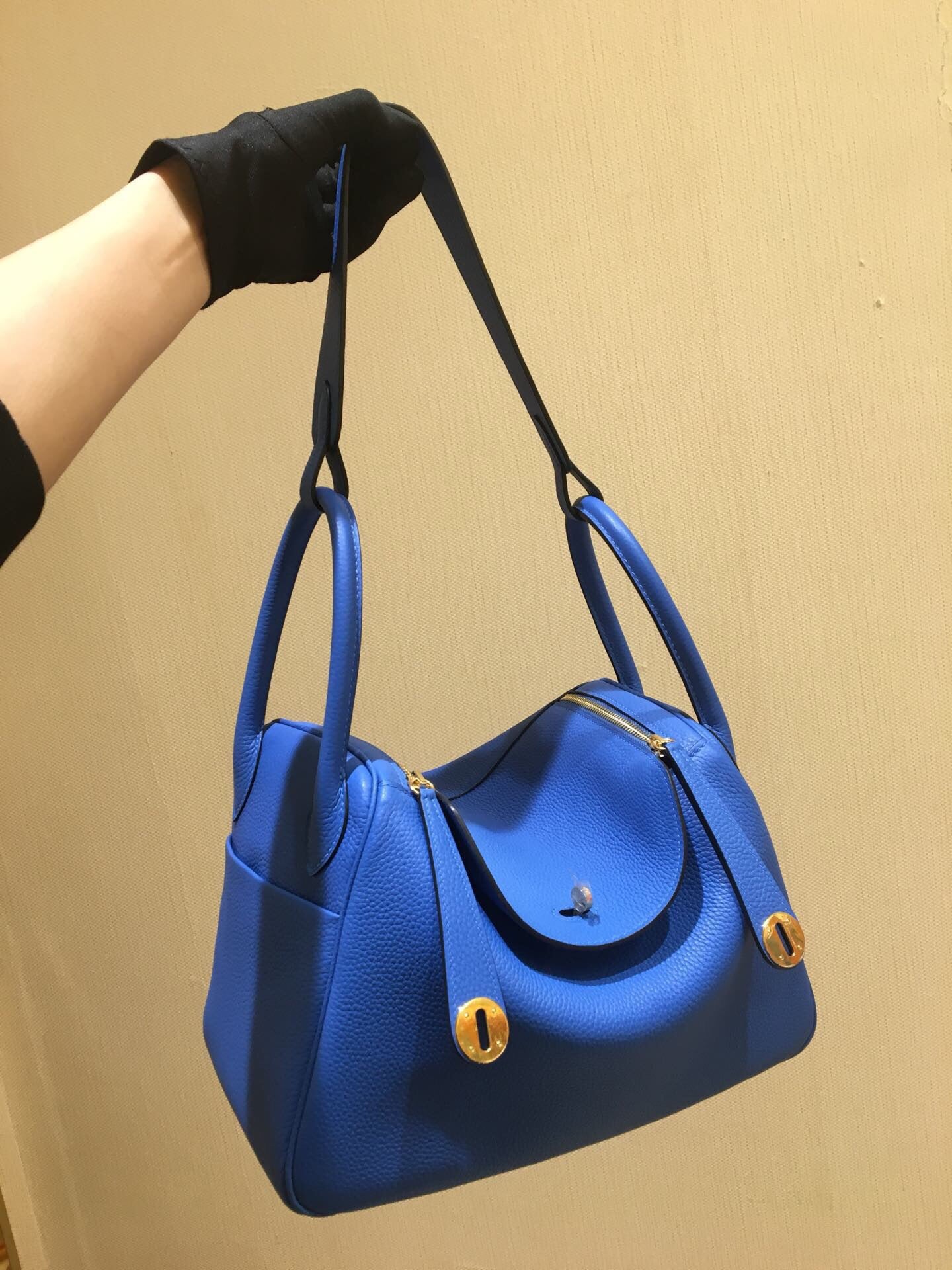 Women's Genuine Leather Lindy Mini Sized Doctor Shoulder Bags