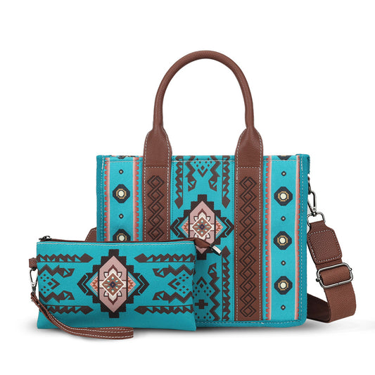 Women's Bohemian Ethnic Style Canvas Large Capacity Tote Bags