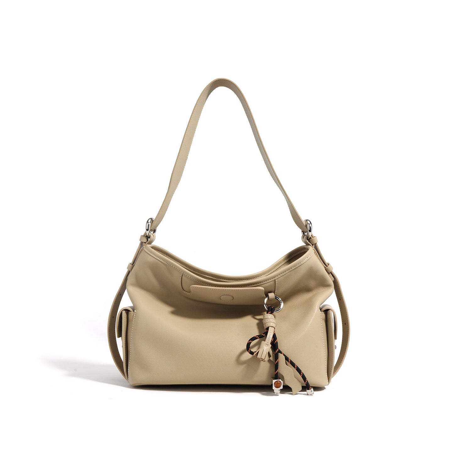 Cowhide High-grade Idle Style Soft Leather Tote Bags
