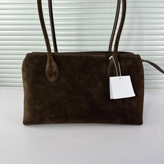 Minimalist Underarm Simple Top Layer Cowhide Bags