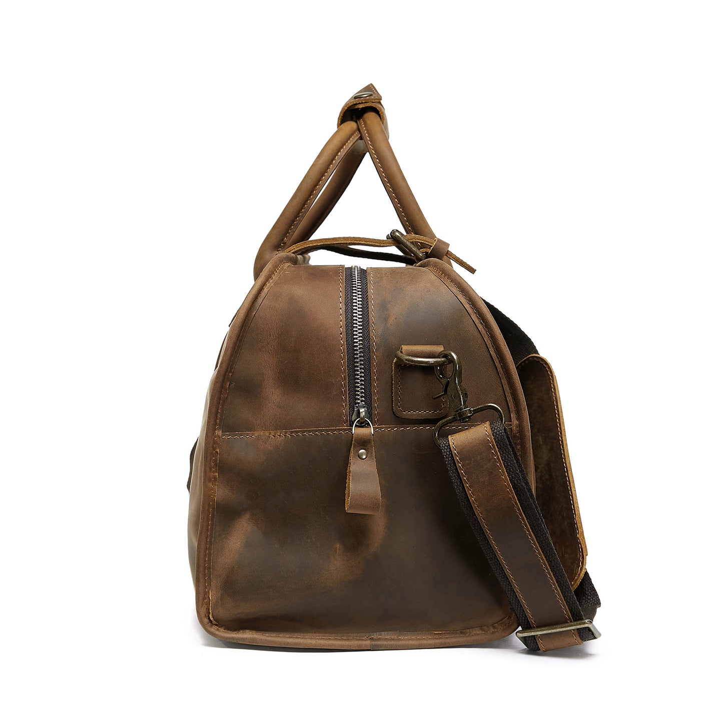 First Layer Cowhide Business Leather Large Travel Bags