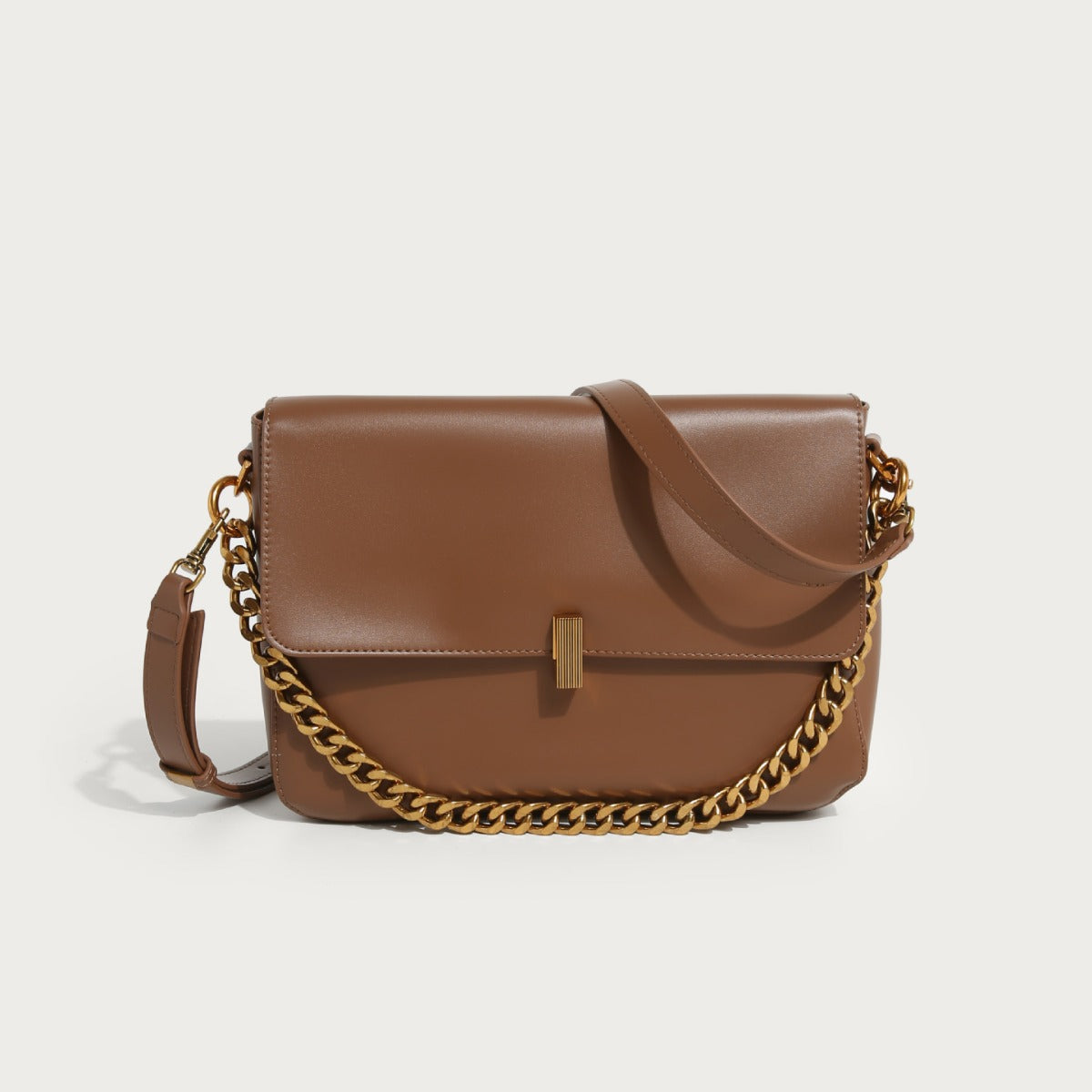 Women's Retro Simple Large Capacity Chain Crossbody Bags