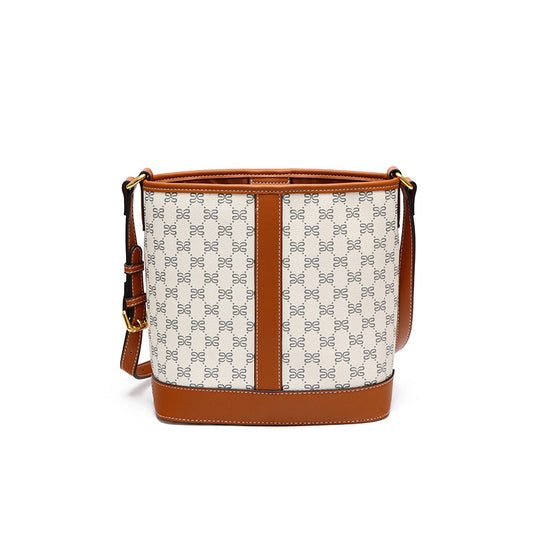 Women's Retro Presbyopic Large Capacity Arc High-grade Shoulder Bags