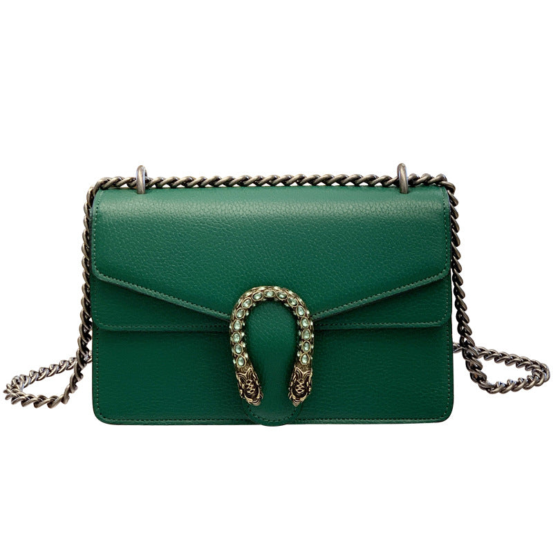 Women's Dionysian Genuine Leather High-grade Chain Underarm Shoulder Bags