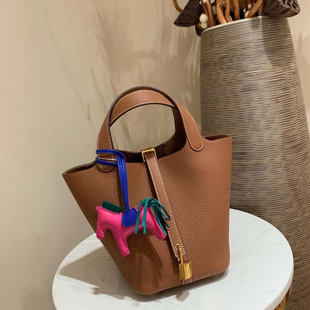Women's Vegetable Basket For Hand Holding Fashion Bucket Bags
