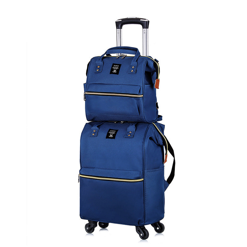 Versatile Oxford Cloth Fashion Portable Pull Travel Bags