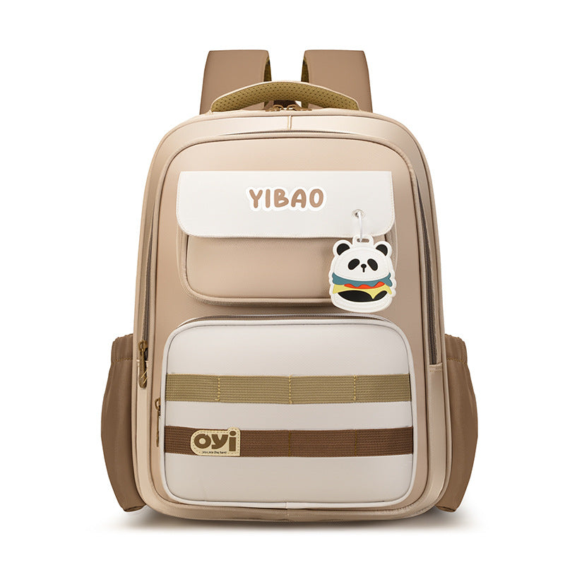Children's Primary Waterproof Oxford Cloth Spine Protection Elementary School Students' Schoolbags