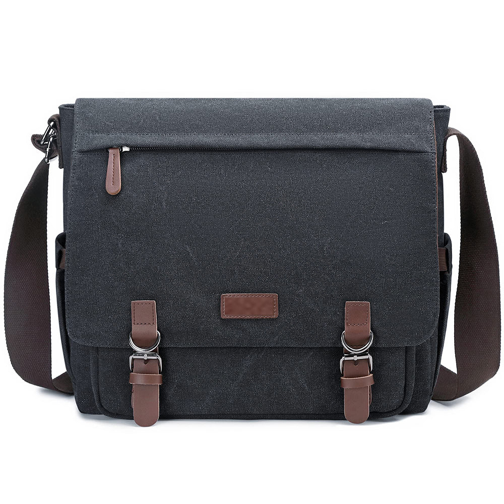 Men's Pretty Elegant Canvas Diagonal Business Men's Shoulder Bags