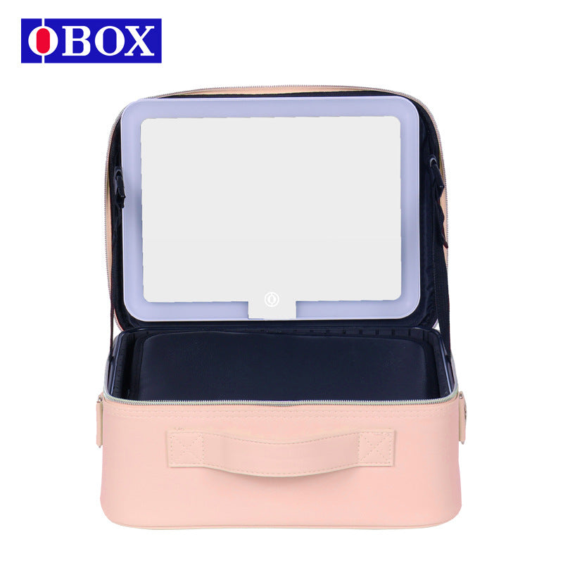 Portable Large Capacity South Korean Style Cosmetic Bags