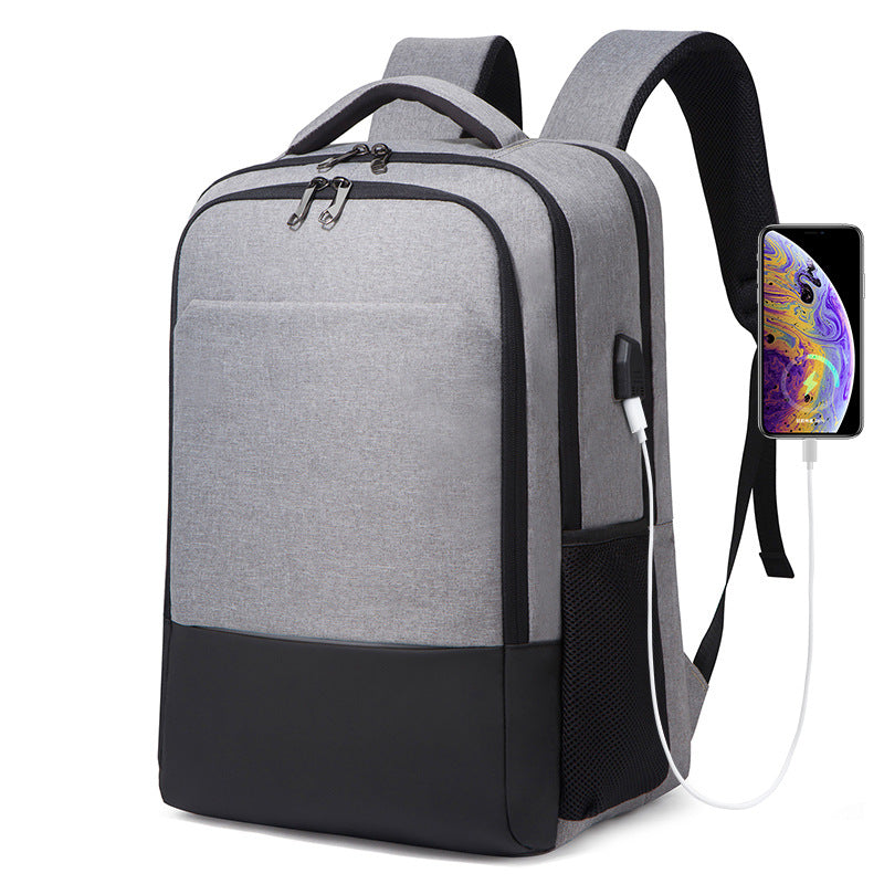 Men's Large Capacity Oxford Cloth Printed Business Backpacks